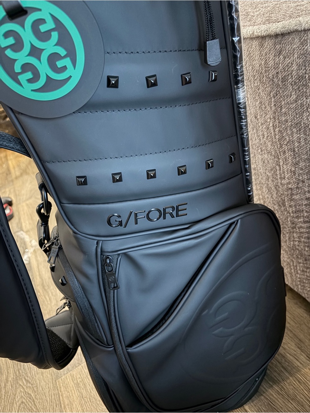 G/FORE black golf stand bag - Picture 2 of 8